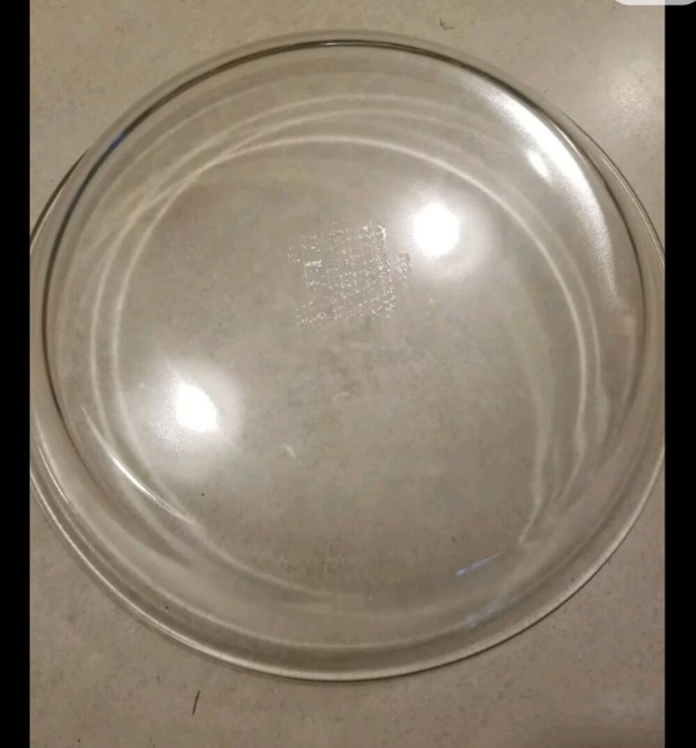 Pyrex Originals 9" Pie Plate Baking Dish Clear Glass Round Vintage Model 209